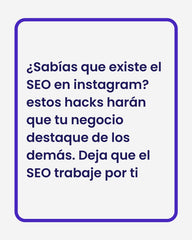 Hacks de SEO para Instagram